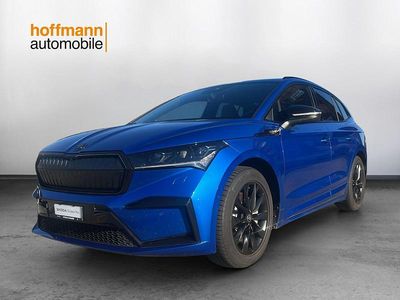 Gebraucht Skoda Enyaq iV SportLine 194 kW (265 PS) 2022 Blau SUV