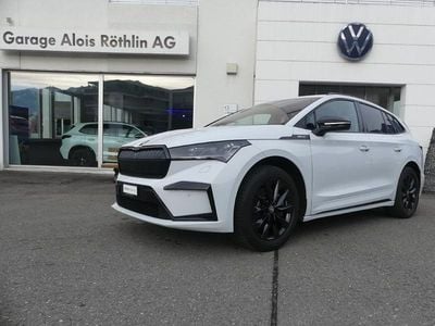 Weiss Gebraucht 2021 Skoda Enyaq iV SportLine SUV | CHF 21’900 (Guter Preis)