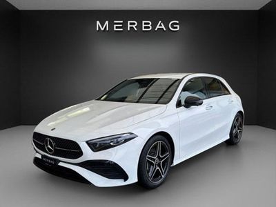 Weiss Neu 2025 Mercedes A200 Night Limousine | CHF 48’300
