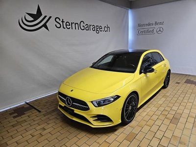Gebraucht Mercedes A250 AMG line 224 PS (164 kW) 2021 Gelb Limousine