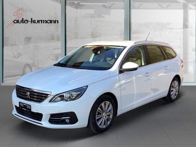 Weiss Gebraucht 2020 Peugeot 308 Allure Kombi | CHF 16’500 (Teuer)