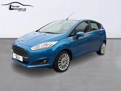 Gebraucht Ford Fiesta Titanium X 101 PS (74 kW) 2013 Blau Limousine