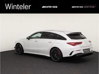 Gebraucht Mercedes CLA45 AMG Shooting Brake AMG 422 PS (310 kW) 2020 Weiss Kombi