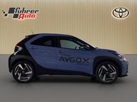 Neu Toyota Aygo X Style 116 PS (85 kW) 2025 Blau SUV
