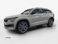 Gebraucht Skoda Kodiaq SportLine 200 PS (147 kW) 2021 Steel grau, spezial SUV