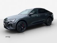 Gebraucht Audi Q8 e-tron Black Edition 300 kW (408 PS) 2023 Daytonagrau perleffekt SUV