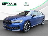 Neu Skoda Superb SportLine 266 PS (195 kW) 2025 Blau Kombi