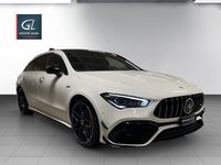 Gebraucht Mercedes CLA45 AMG Shooting Brake AMG 422 PS (310 kW) 2019 Weiss Kombi