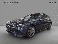 Neu Mercedes C220 197 PS (144 kW) 2025 Blau Kombi