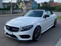 Gebraucht Mercedes C200 AMG line 184 PS (135 kW) 2017 Cabrio