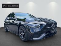 Neu Mercedes C220 AMG line 197 PS (144 kW) 2025 Schwarz Kombi
