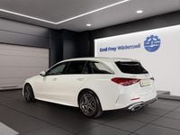 Neu Mercedes C220 AMG line 197 PS (144 kW) 2025 Weiss Kombi