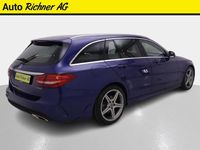 Gebraucht Mercedes C300 AMG line 245 PS (180 kW) 2017 Blau Kombi