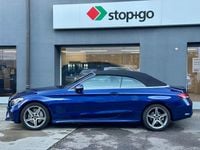 Gebraucht Mercedes C250 AMG line 211 PS (155 kW) 2017 Blau Cabrio