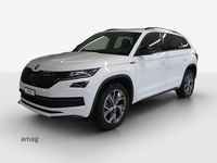 Gebraucht Skoda Kodiaq SportLine 190 PS (139 kW) 2021 Moon weiss, metallic SUV