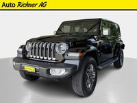 Gebraucht Jeep Wrangler Sahara 381 PS (280 kW) 2022 Schwarz SUV