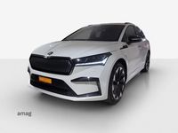 Gebraucht Skoda Enyaq iV SportLine 194 kW (265 PS) 2021 Moon weiss, metallic SUV