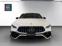 Gebraucht Mercedes CLA45 AMG Shooting Brake AMG 422 PS (310 kW) 2019 Weiss Kombi