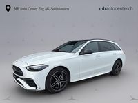 Gebraucht Mercedes C220 AMG line 220 PS (161 kW) 2024 Weiss Kombi