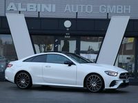 gebraucht Mercedes E220 d Coupé AMG Line *Diamant-Weiss* 9G-Tronic