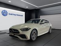 Neu Mercedes C220 AMG line 197 PS (144 kW) 2025 Weiss Kombi