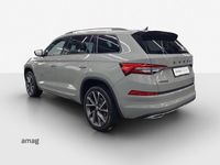 Gebraucht Skoda Kodiaq SportLine 200 PS (147 kW) 2021 Steel grau, spezial SUV