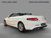 Gebraucht Mercedes C180 156 PS (114 kW) 2019 Weiss Cabrio