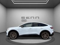 Gebraucht Audi Q4 Sportback e-tron S-Line 250 kW (340 PS) 2024 Weiss SUV