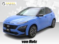 Gebraucht Hyundai Kona N Line 198 PS (145 kW) 2021 Blau SUV