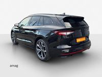 Gebraucht Skoda Enyaq iV RS 219 kW (299 PS) 2023 Magic schwarz, perleffekt SUV