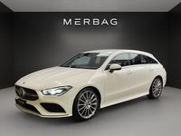 Gebraucht Mercedes CLA250 Shooting Brake AMG line 224 PS (164 kW) 2021 Weiss Kombi