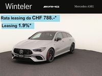 Neu Mercedes CLA45 AMG Shooting Brake AMG 421 PS (309 kW) 2025 Grau Kombi
