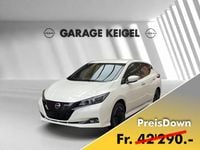 Gebraucht Nissan Leaf N-Connecta 160 kW (218 PS) 2024 Weiss Kleinwagen