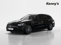 Neu Mercedes C220 AMG line 197 PS (144 kW) 2025 Schwarz Kombi