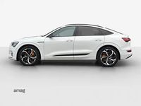 Gebraucht Audi e-tron Sportback Advanced 300 kW (408 PS) 2021 Gletscherweiss metallic SUV
