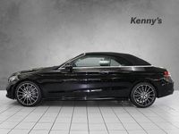 Gebraucht Mercedes C200 AMG line 197 PS (144 kW) 2021 Schwarz Cabrio