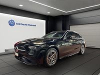 Gebraucht Mercedes C220 AMG line 197 PS (144 kW) 2025 Schwarz Kombi