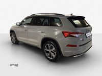 Gebraucht Skoda Kodiaq SportLine 200 PS (147 kW) 2022 Steel grau, spezial SUV