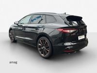 Gebraucht Skoda Enyaq iV 194 kW (265 PS) 2021 Magic schwarz, perleffekt SUV