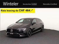 Gebraucht Mercedes CLA200 Shooting Brake AMG line 150 PS (110 kW) 2020 Schwarz Kombi