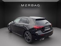Neu Mercedes A200 163 PS (119 kW) 2025 Schwarz Limousine