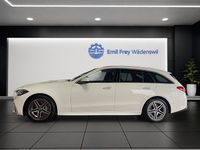Neu Mercedes C220 AMG line 197 PS (144 kW) 2025 Weiss Kombi
