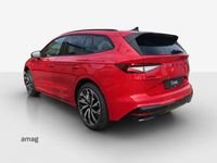 Gebraucht Skoda Enyaq iV SportLine 210 kW (286 PS) 2025 Velvet rot, metallic spezial SUV