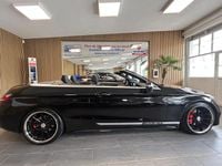 Gebraucht Mercedes C200 AMG line 184 PS (135 kW) 2017 Schwarz Cabrio