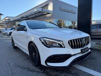 Gebraucht Mercedes CLA45 AMG Shooting Brake AMG 381 PS (280 kW) 2018 Weiss Kombi