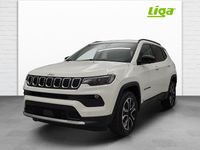 Gebraucht Jeep Compass Limited 131 PS (96 kW) 2022 Weiss SUV