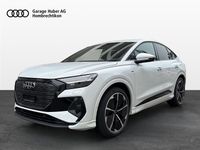 Gebraucht Audi Q4 Sportback e-tron Ambiente 194 kW (265 PS) 2023 Weiss SUV