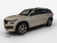 Gebraucht Skoda Kodiaq SportLine 200 PS (147 kW) 2022 Steel grau, spezial SUV