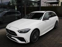 Gebraucht Mercedes C220 AMG line 200 PS (147 kW) 2023 Weiss Kombi