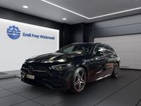 Neu Mercedes C220 AMG line 197 PS (144 kW) 2025 Silber Kombi